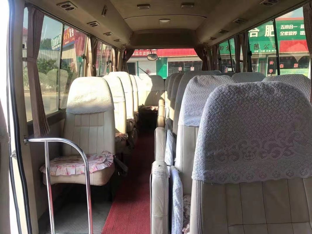 Used Mini Bus Toyota Coaster 15B Engine 23/29 Seats Used Passenger Bus Low Kilometer