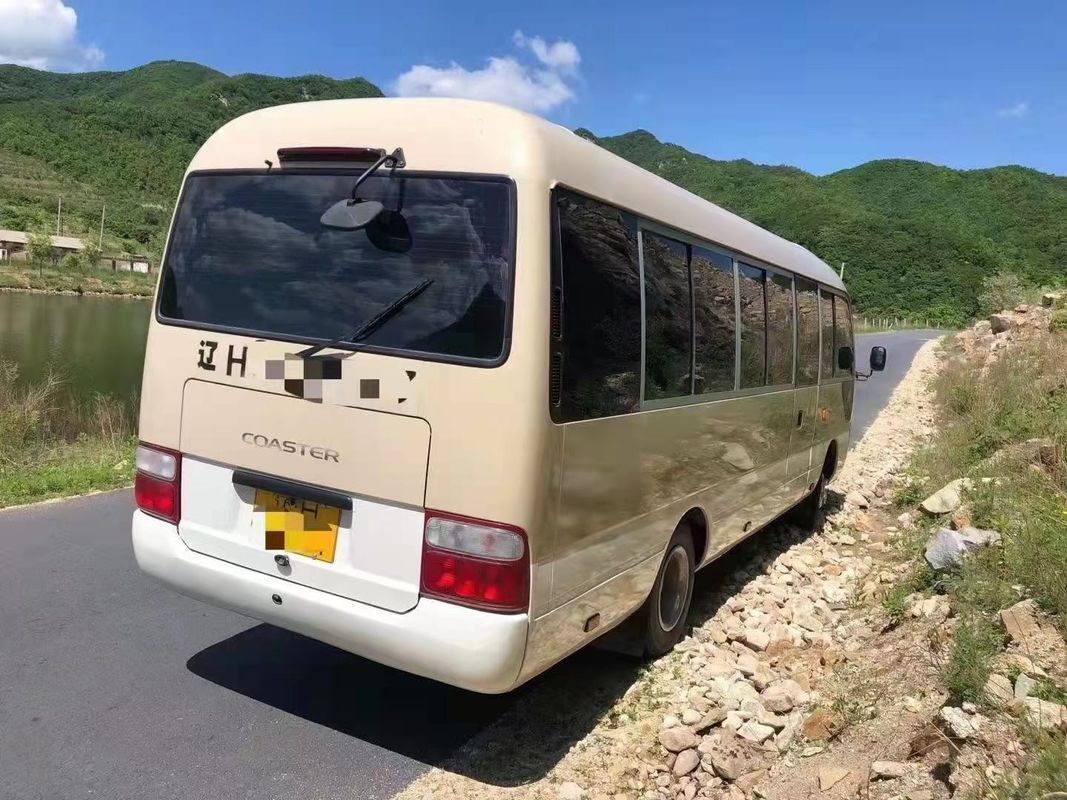Used Mini Bus Toyota Coaster 15B Engine 23/29 Seats Used Passenger Bus Low Kilometer