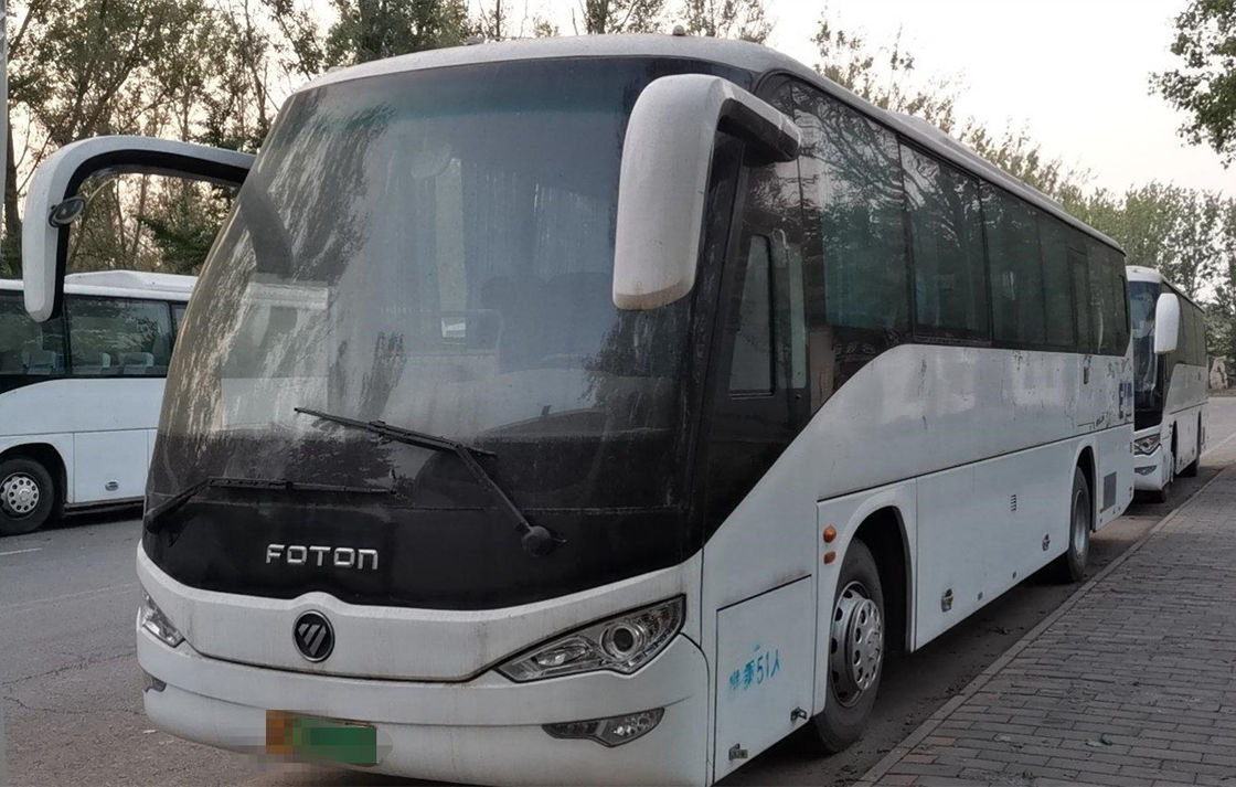 2016 Year 51 Seats Used Foton  Coach Bus With  New Seats Electricity Fuel LHD In Good Condition