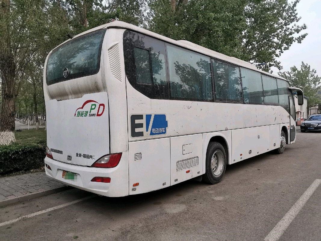 2016 Year 51 Seats Used Foton  Coach Bus With  New Seats Electricity Fuel LHD In Good Condition