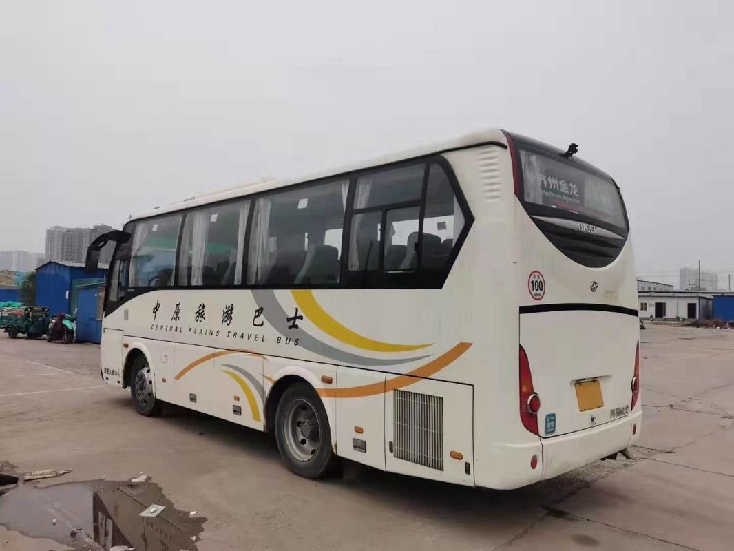 2013 Year 35 Seats Used KLQ6808 Bus Used Coach Bus With LHD Steering Diesel Engines