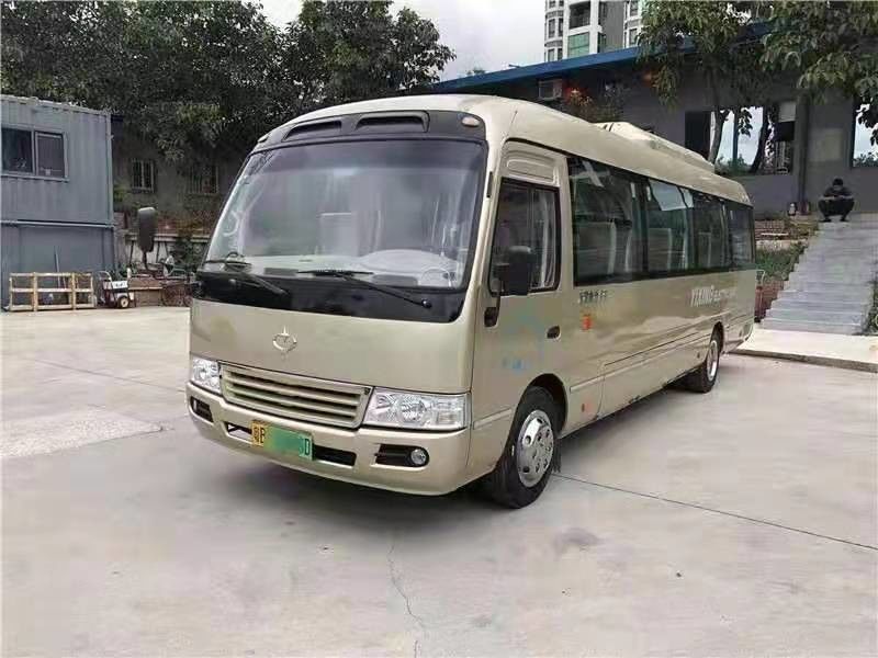 31 Seats 2016 Year Used Feiyan Coaster Bus Used Mini Bus Coaster Bus With Electric Engine Left Hand Steering