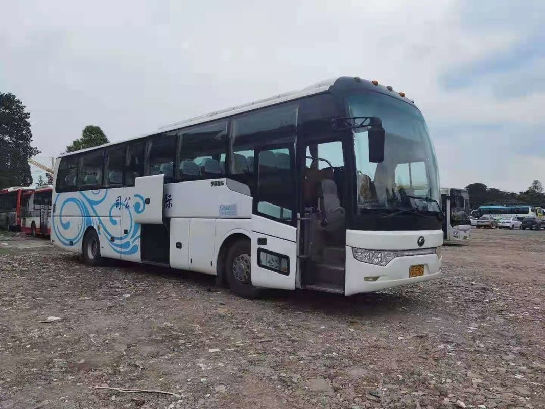 Used Yutong Bus ZK6122 49 Seats Steel Chassis Double Doors Used Passenger Bus Left Hand Drive WP.10 Rear Engine