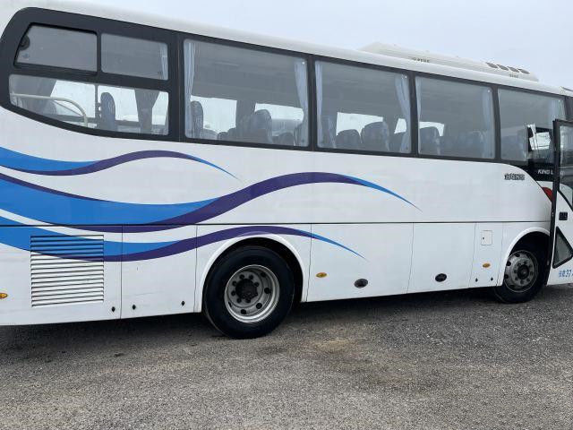 Used Kinglong Bus XMQ6859 37 Seats Steel Chassis Single Door Yuchia Rear Engine Euro III Used Tour Bus