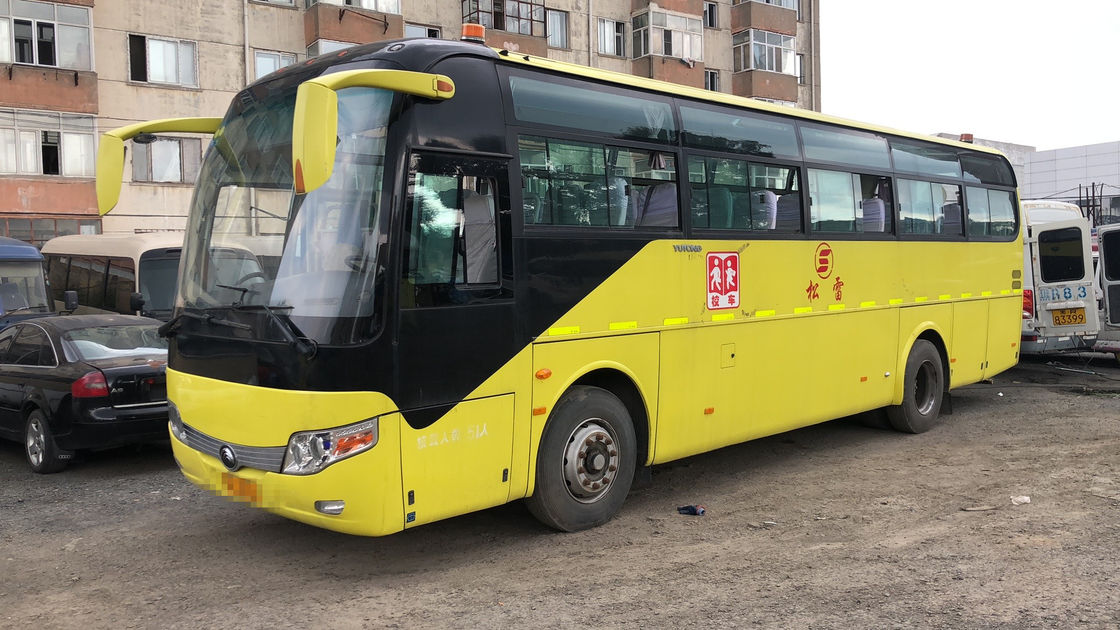 51 Seats Used Yutong ZK6107 Bus Used Coach Bus 2012 Year 100km/H Steering LHD NO Accident