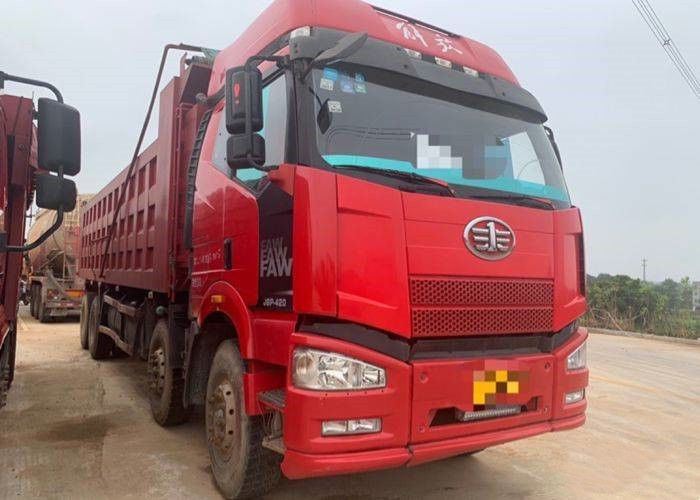 China Second Hand FAW J6P Heavy Truck 420 Horsepower 8X4 8.2m Dumper Truck CA5310ZLJP66K24L6T4AE5