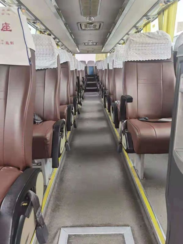 49 Seats Used Yutong ZK6127 Bus Used Coach Bus 2016 Year New Seats Diesel Engine LHD In Good Condition
