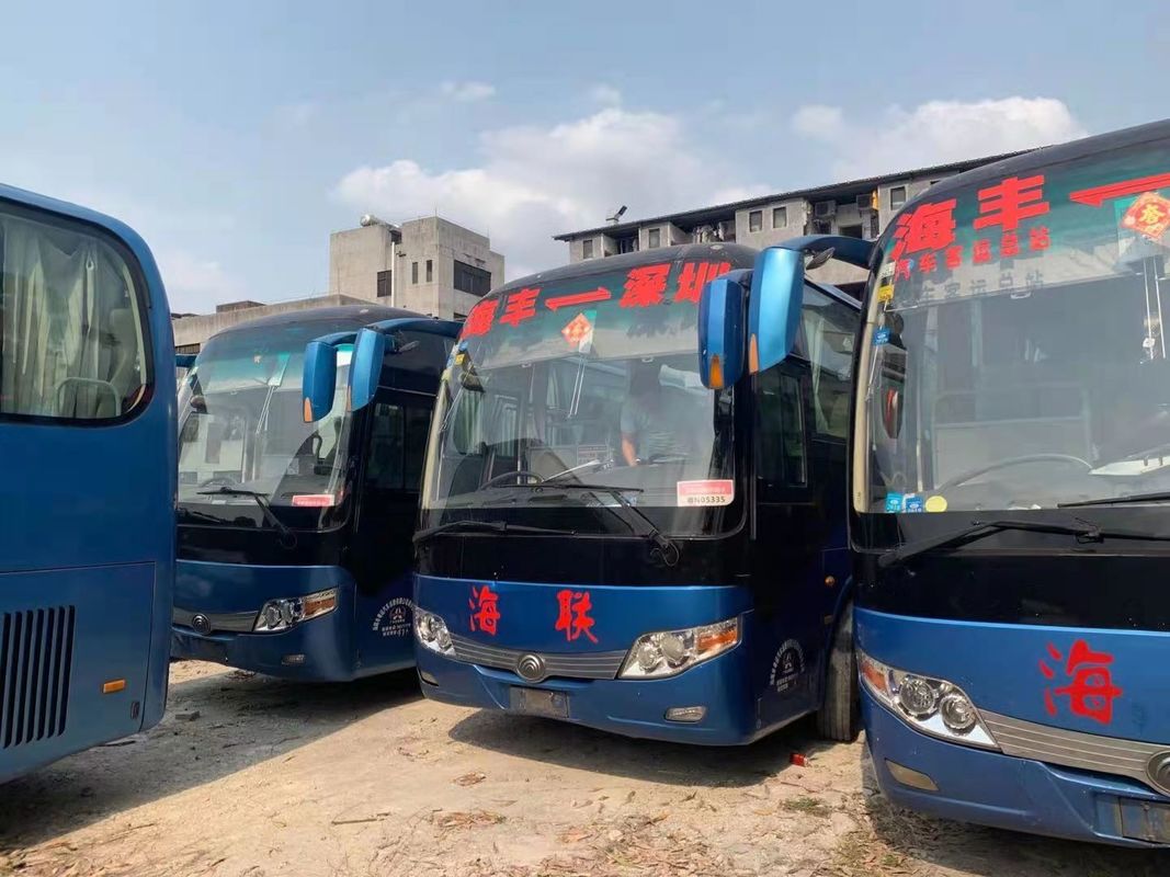 41 Seats Used Yutong ZK6107 Bus Used Coach Bus 2013 Year 100km/H Steering LHD NO Accident