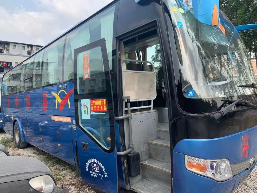 41 Seats Used Yutong ZK6107 Bus Used Coach Bus 2013 Year 100km/H Steering LHD NO Accident