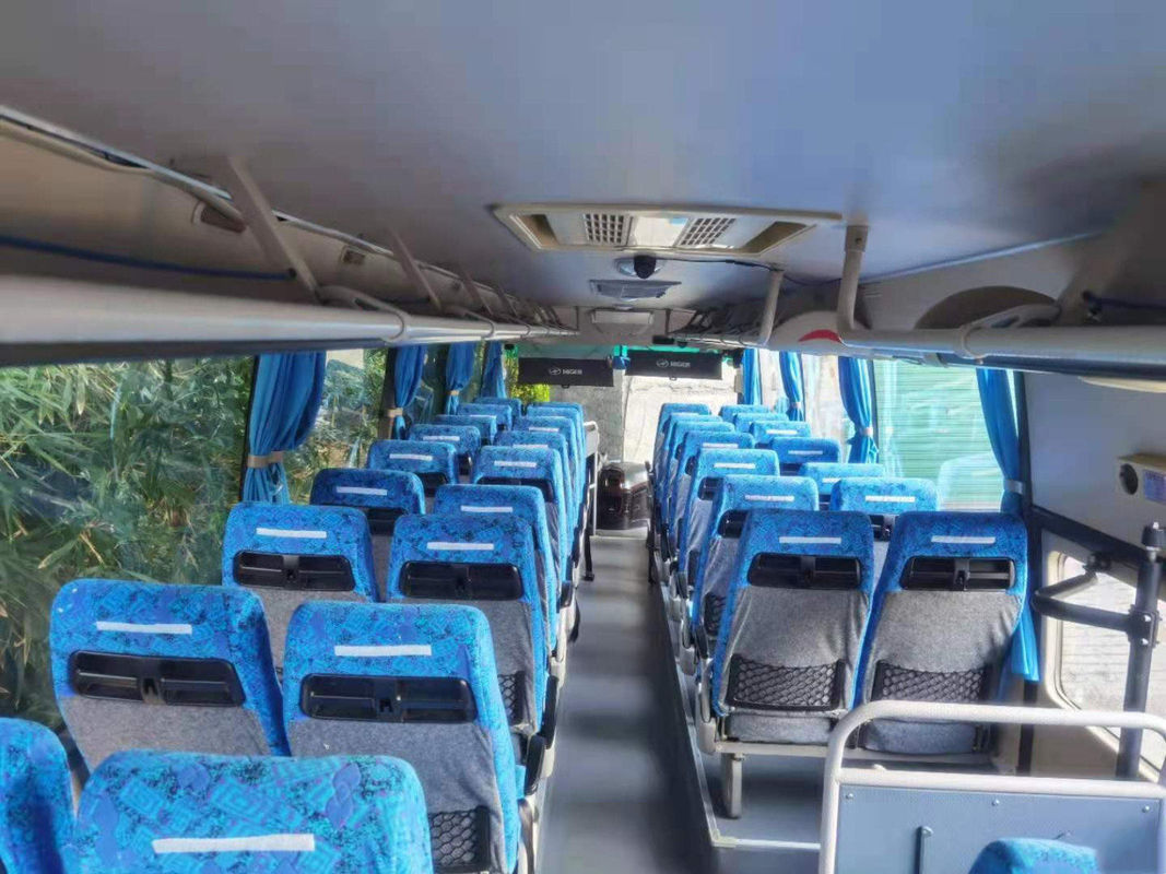 Used Higer Bus Rear Engine Model KLQ6129 Good Passengers Bus 53 Seats Rear Weichai Engine 215kw Euro III