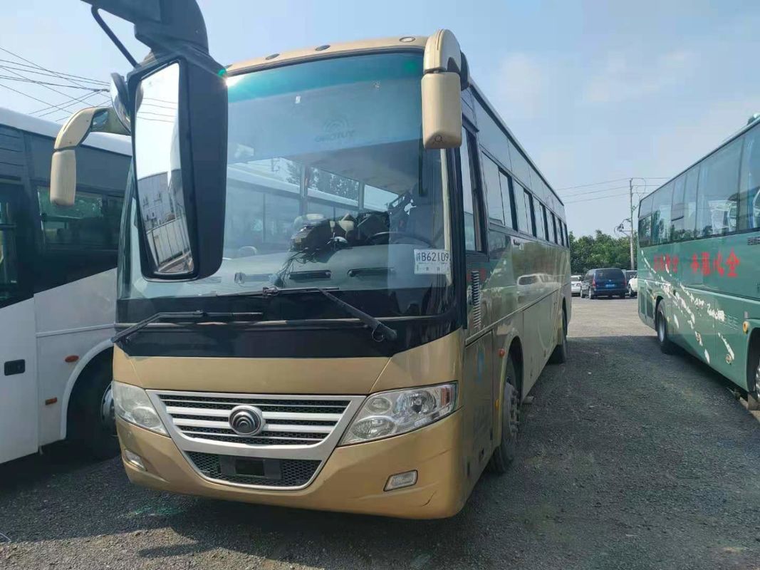 New Arrival 54 Seats 2012 Year Used Yutong Bus ZK6112D Front Engine LHD Driver Steering No Accident