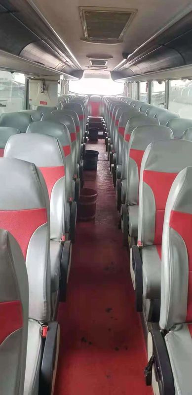 65 Seats 2010 Year Used Yutong Bus ZK6147D Diesel Engine Double Axle LHD Steering