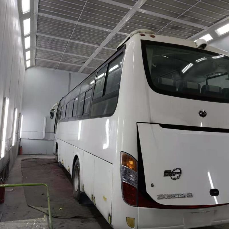 39 Seats ZK6908 Used YutongBus Used Coach Bus 2013 Year Steering LHD Diesel Engines