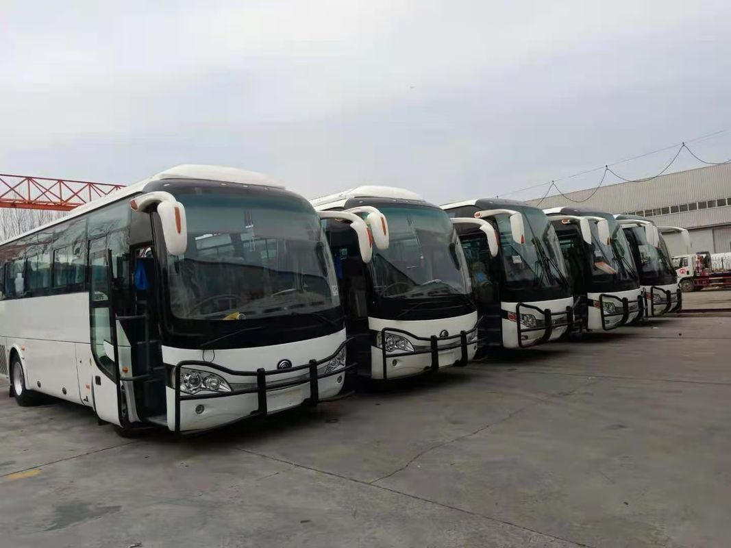 39 Seats ZK6908 Used YutongBus Used Coach Bus 2013 Year Steering LHD Diesel Engines