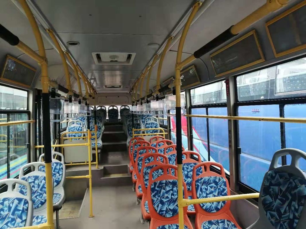 Used City Bus Brand Golden Dragon 45 Seats Used Tour Bus Steel Chassis Diesel Engine Bus Double Doors