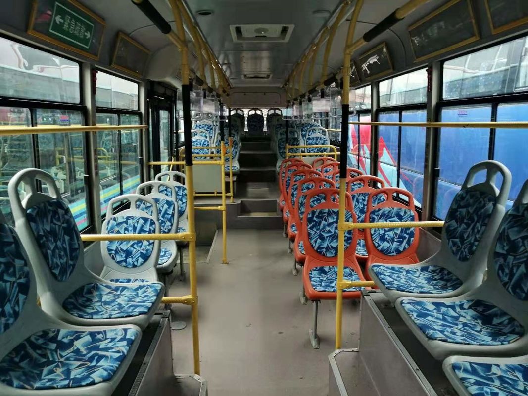Used City Bus Brand Golden Dragon 45 Seats Used Tour Bus Steel Chassis Diesel Engine Bus Double Doors