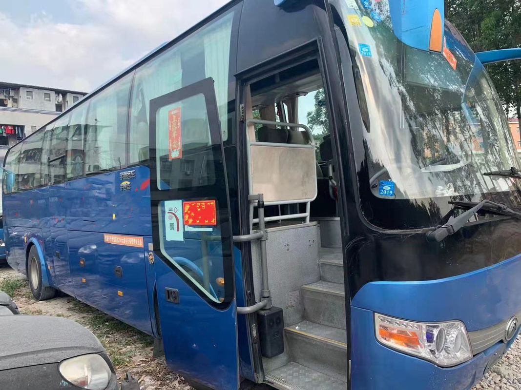 Used Yutong Bus ZK6107 Used Passenger Bus 41 Seats Double Doors Used Coach Bus Steel Chiassis Low Kilometer