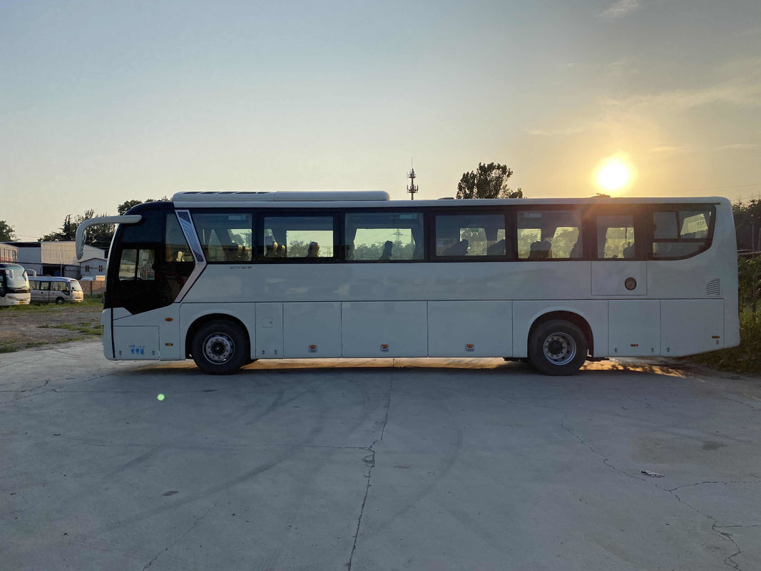 New Type Coach Bus Golden Dragon XML6122 52 Luxury Seats Double Doors Used Passenger Bus 12meter LHD