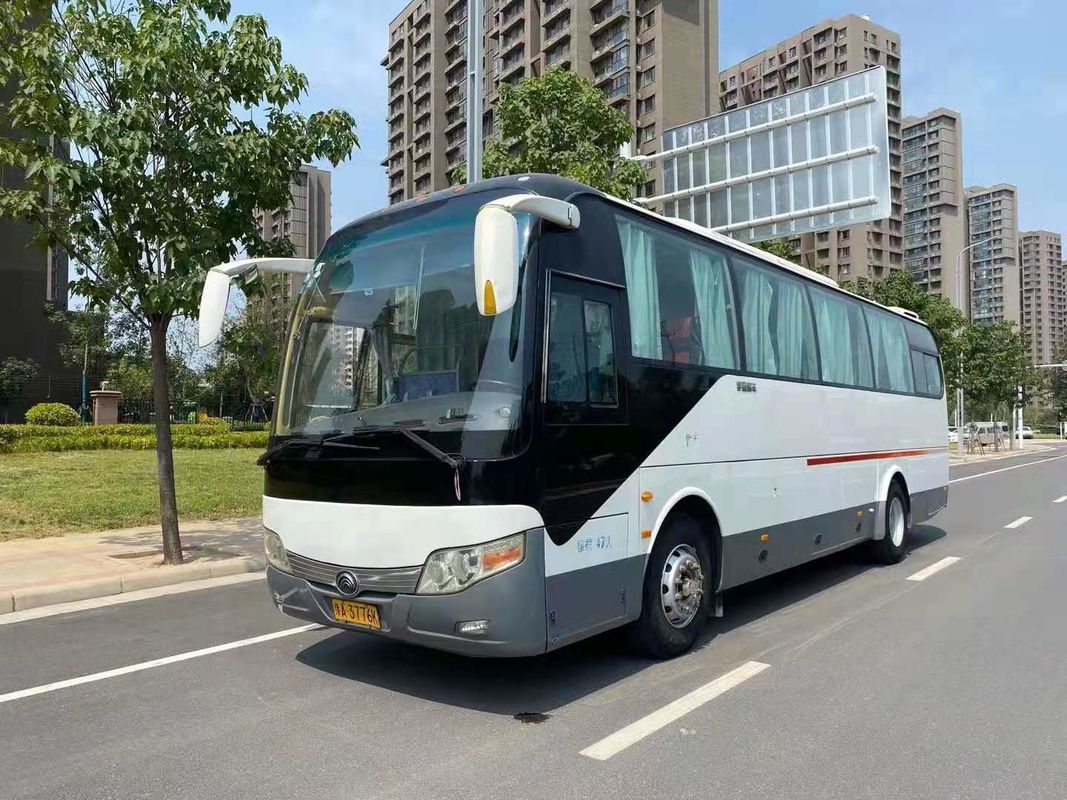 47 Seats Used Yutong ZK6107 Bus Used Coach Bus 2009 Year 100km/H Steering LHD NO Accident