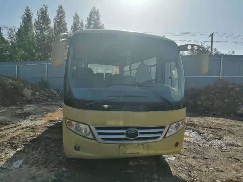 2010 Year 19 Seats ZK6608DM Used Yutong Bus With Front Engine Used Coach Bus For Tourism