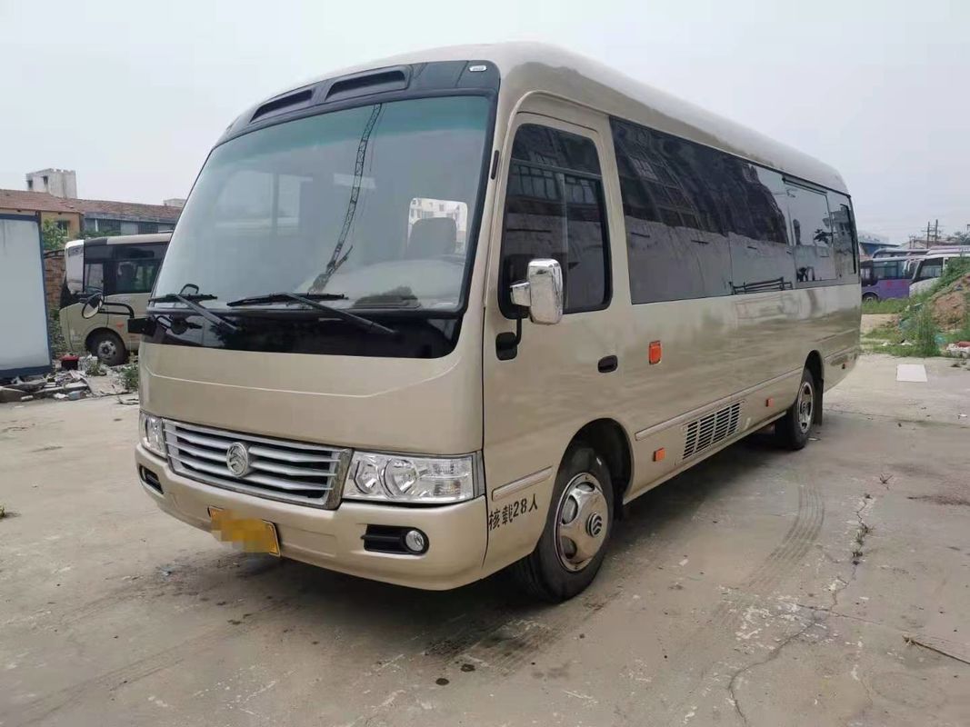 2019 Year 28 Seats XML6729J15 Used Golden Dragon Coaster Bus , Used Mini Bus Coaster Bus With Hino Engine For Business
