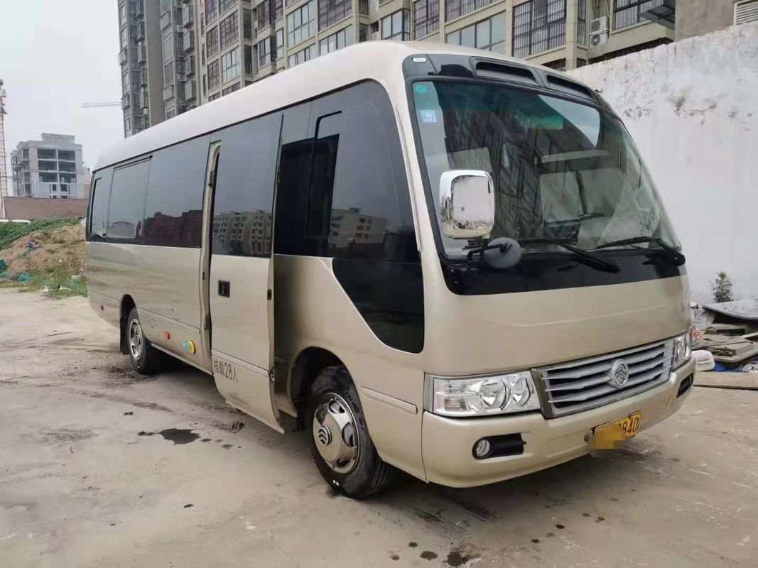 2019 Year 28 Seats XML6729J15 Used Golden Dragon Coaster Bus , Used Mini Bus Coaster Bus With Hino Engine For Business