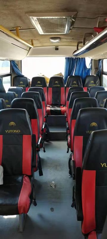 Used Minibus For Sale 19 Seats New Year Short Bus For Sale Near Me Used Yutong Bus ZK6729D Front Engine Coach