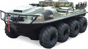 Off Road 8X8 All Terrain Amphibious Vehicles Suitable For Both Land And Water