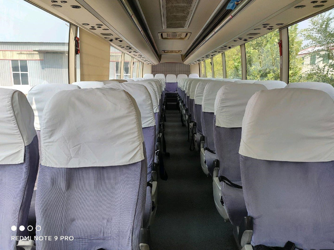 Kinglong 55 Seats Leaf Spring Suspension XMQ6126 Used Shuttle City Passager Coach Bus For Sale