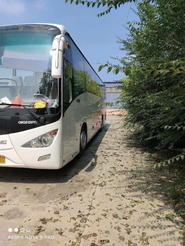 Kinglong 55 Seats Leaf Spring Suspension XMQ6126 Used Shuttle City Passager Coach Bus For Sale