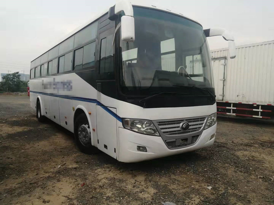 54 Seats 2014 Year Used Bus Front  Engine RHD Driver Steering Used Yutong Bus ZK6112D No Accident