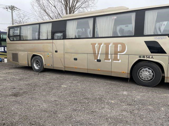 2018 Year 54 Seats Diesel Rear Engine Used Higer Bus KLQ6129TA Used Coach Bus No  Accident