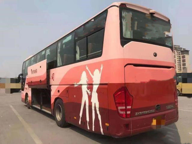 Yutong 39 Seats Used Bus 2019 Year Euro IV Used Coach Buses ZK6118  Weichai Rear Engine 336kw