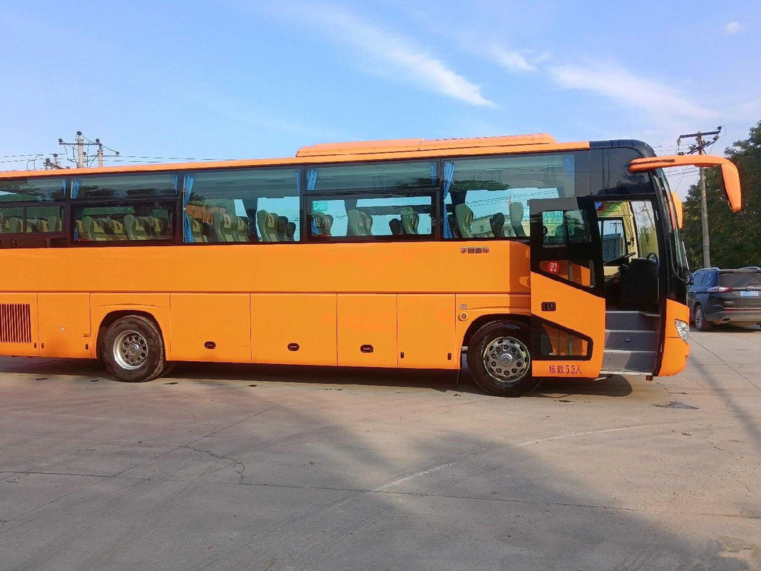 2016 Year 53 Seats Double Doors Zk6119 Used Yutong Buses With Air Conditioner No Accident