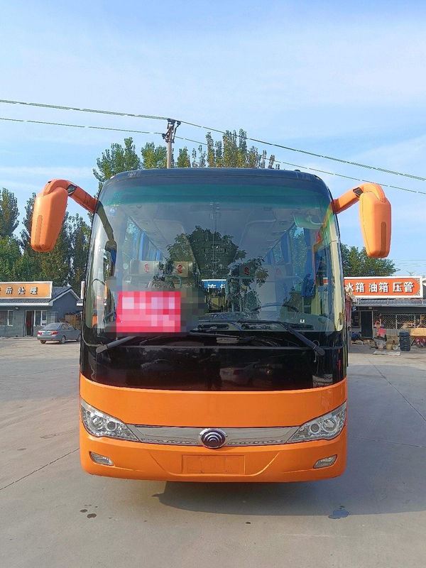 2016 Year 53 Seats Double Doors Zk6119 Used Yutong Buses With Air Conditioner No Accident