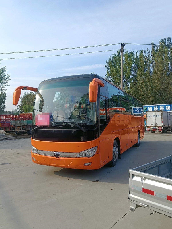 2016 Year 53 Seats Double Doors Zk6119 Used Yutong Buses With Air Conditioner No Accident