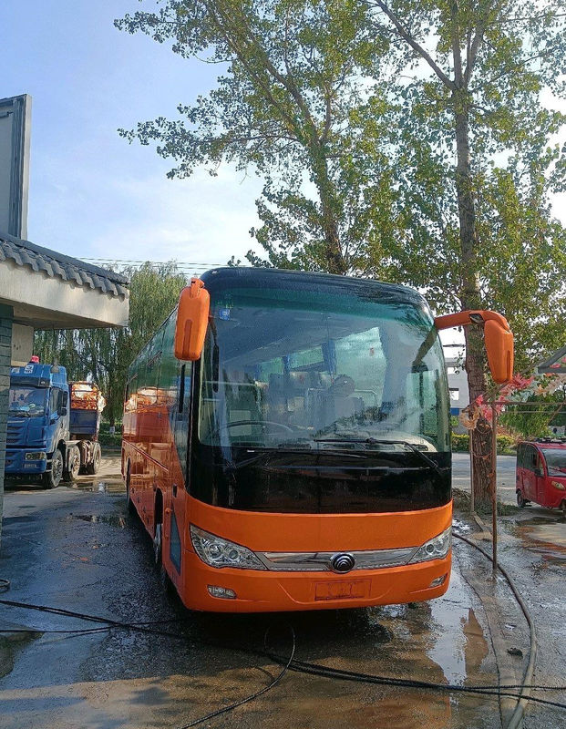 2016 Year 53 Seats Double Doors Zk6119 Used Yutong Buses With Air Conditioner No Accident