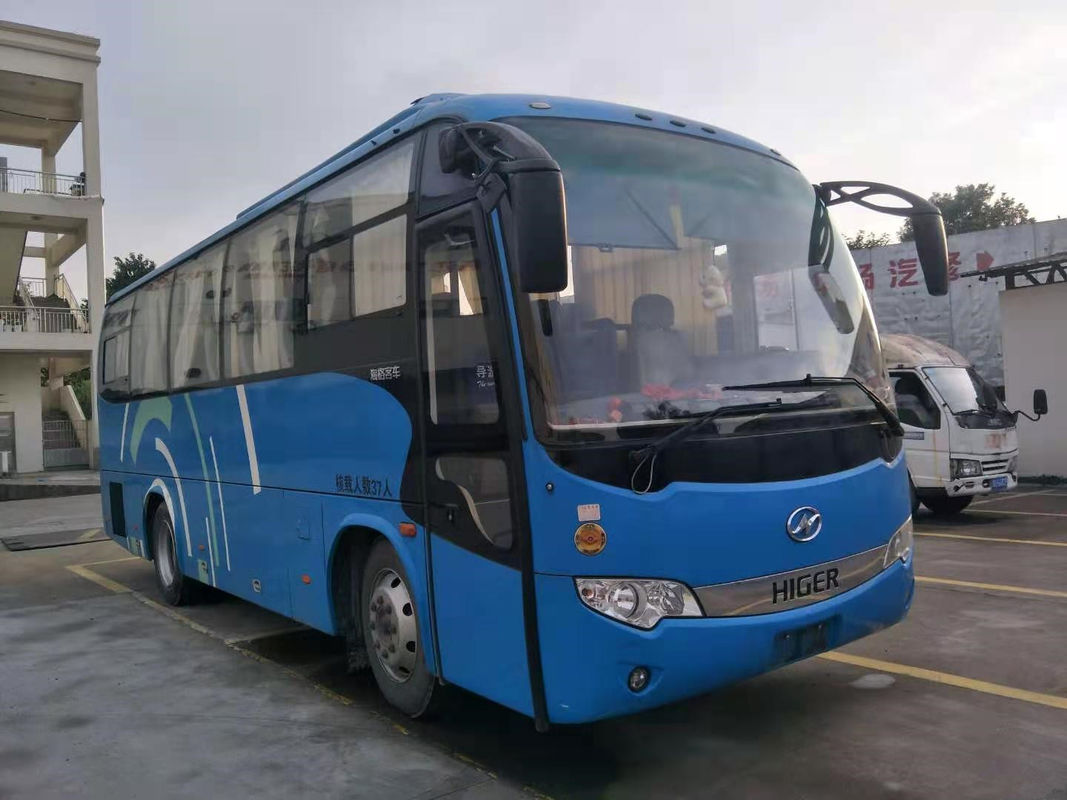 37 Seats 2014 Year Used Higer KLQ6896 Bus Used Coach Bus LHD Steering Diesel Engine No Accident