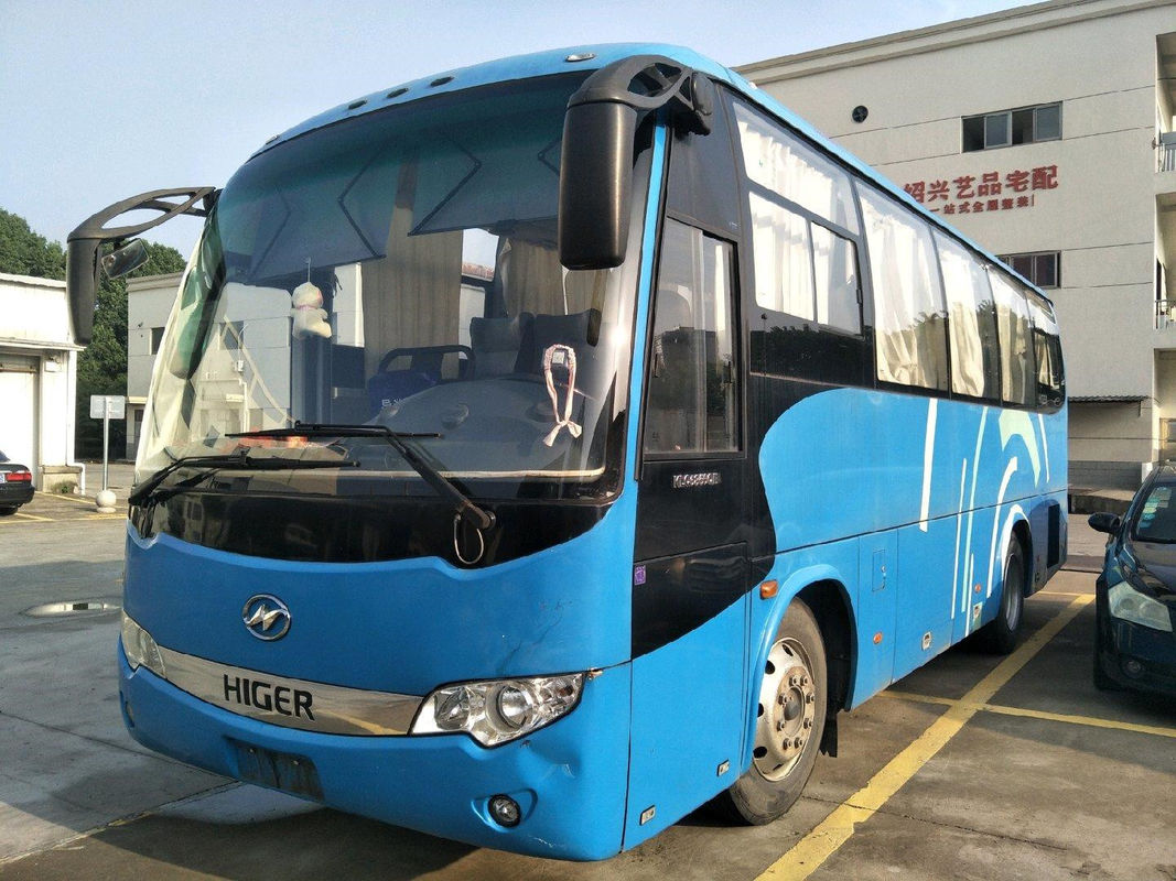 37 Seats 2014 Year Used Higer KLQ6896 Bus Used Coach Bus LHD Steering Diesel Engine No Accident