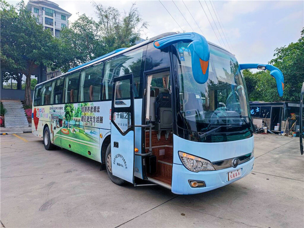 Double Decker Bus Yutong Brand ZK6116 Prices Yutong Bus 49 Seats Used Toyota Hiace Bus Weichai Engine 400kw Double Door