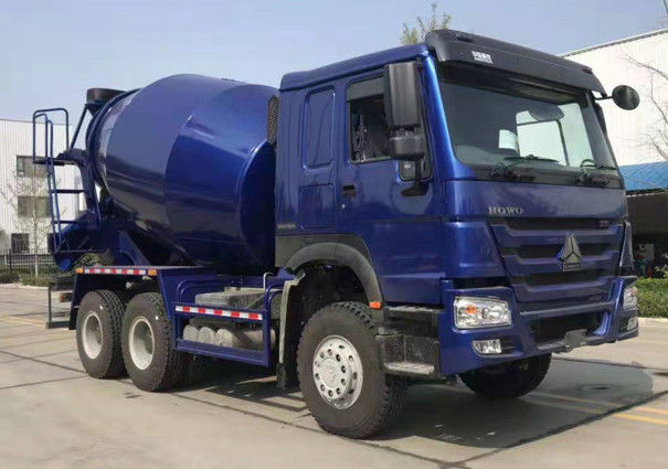HOWO 8 Cubic Meters Concrete Mixer Truck 6x4 Brand New Sinotruck 371hp 8cbm