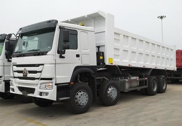 Brand New HOWO 8x4 371HP 25CBM Dump Truck For Mining Transportation