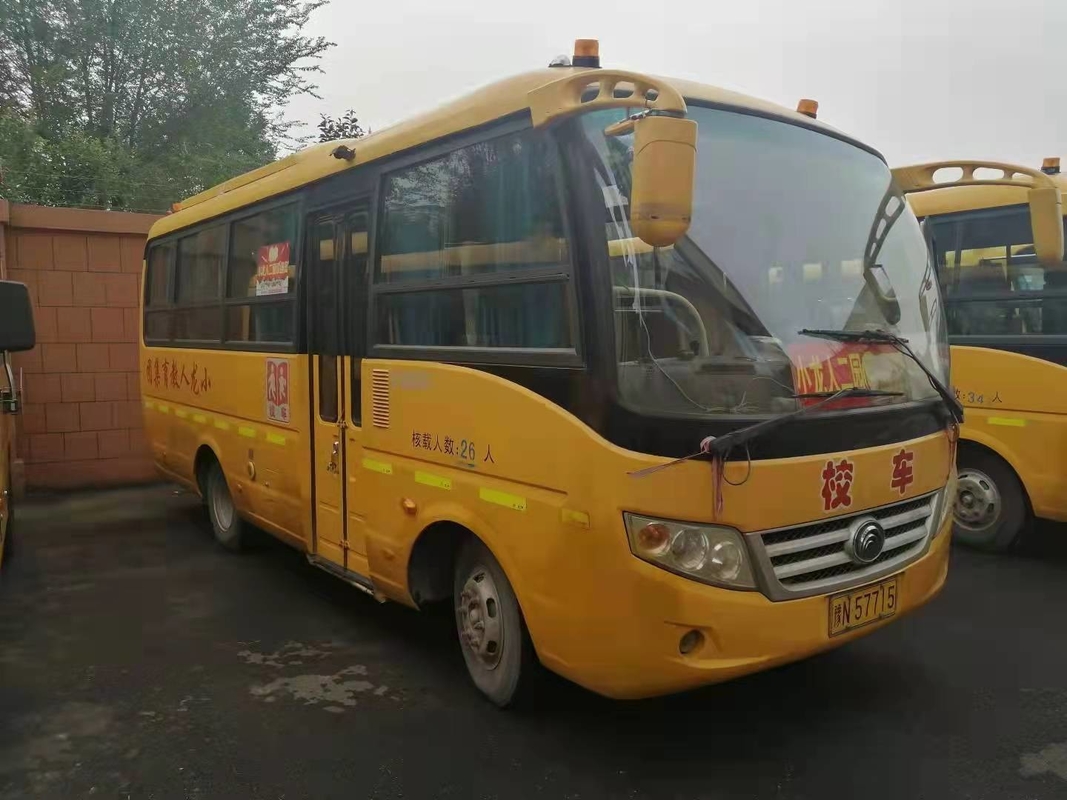 2014 Year 26 Seats Used Mini Bus YUTONG Used School Bus With Front Engine