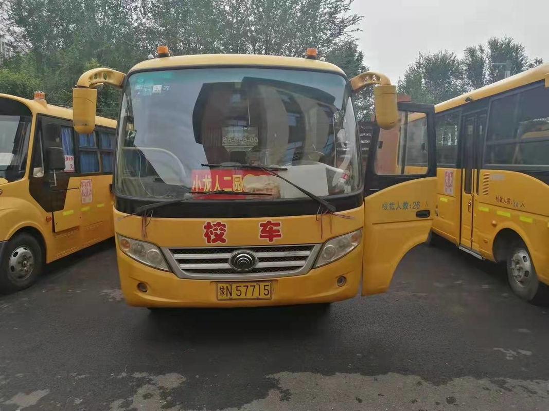 2014 Year 26 Seats Used Mini Bus YUTONG Used School Bus With Front Engine