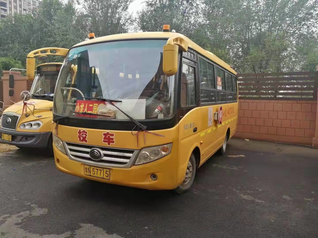 2014 Year 26 Seats Used Mini Bus YUTONG Used School Bus With Front Engine