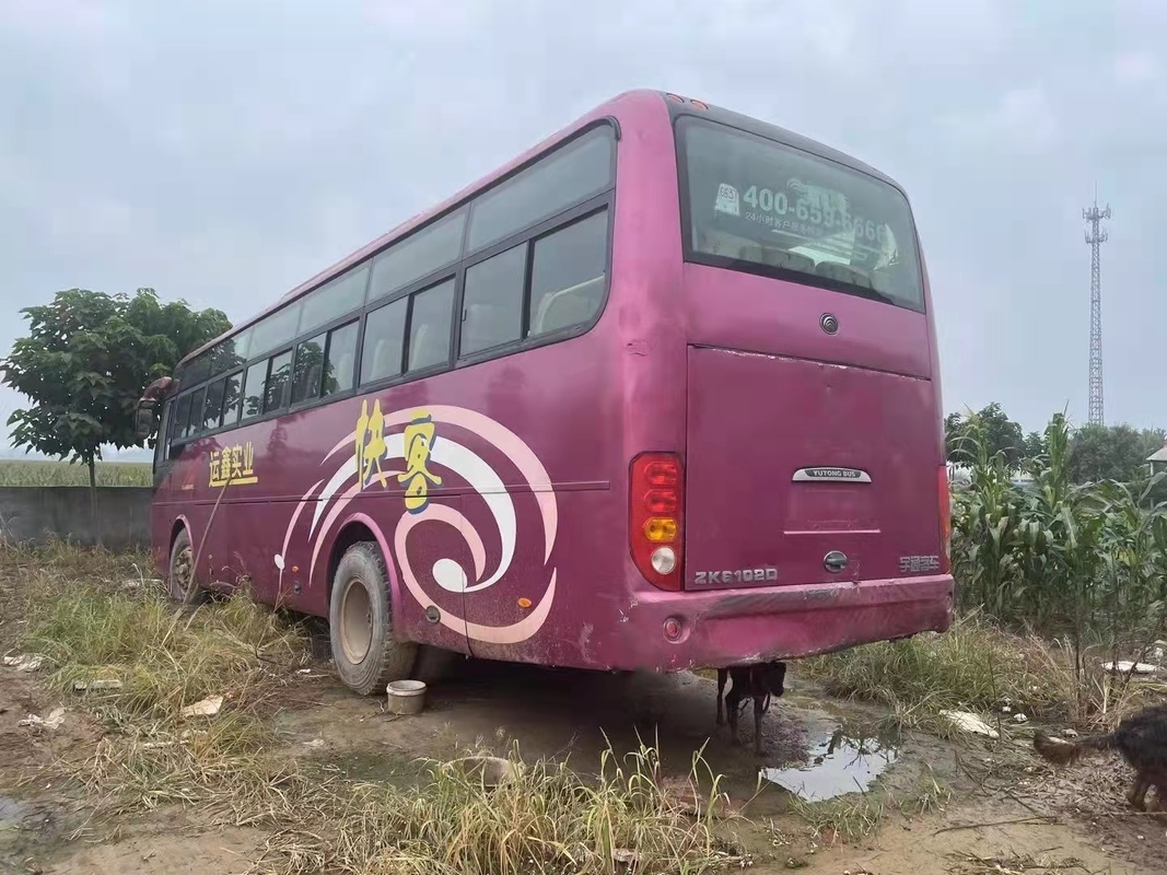2009 Year 47 Seats Used Yutong ZK6102D Bus Used Coach Bus Front Engine Steering LHD Diesel Engines
