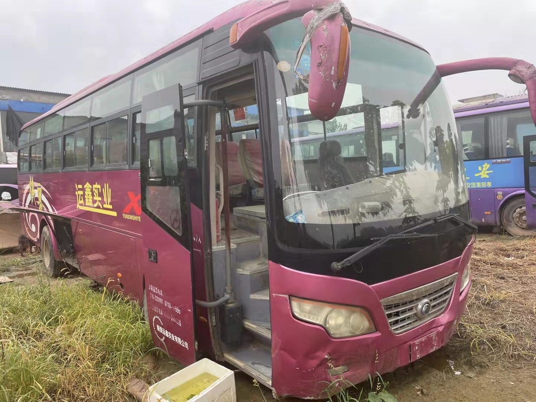 2009 Year 47 Seats Used Yutong ZK6102D Bus Used Coach Bus Front Engine Steering LHD Diesel Engines