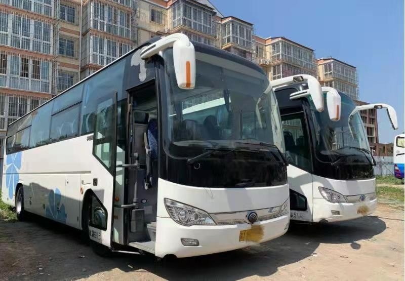 2014 Year 51 Seats Zk6119 Used Yutong Buses Used Coach Bus With New Seat 40000km Mileage