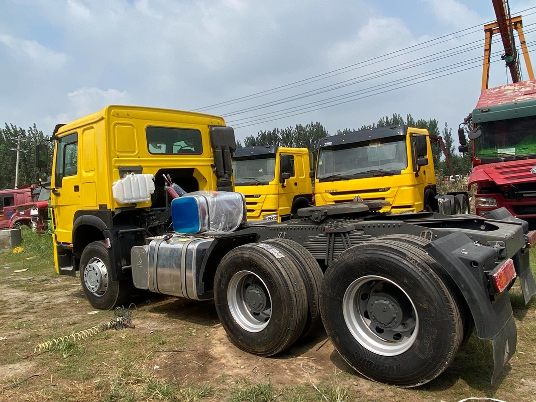 Used HOWO 375hp Tractor Truck 6*4 Second Hand Howo Tractor Head With Good Condition