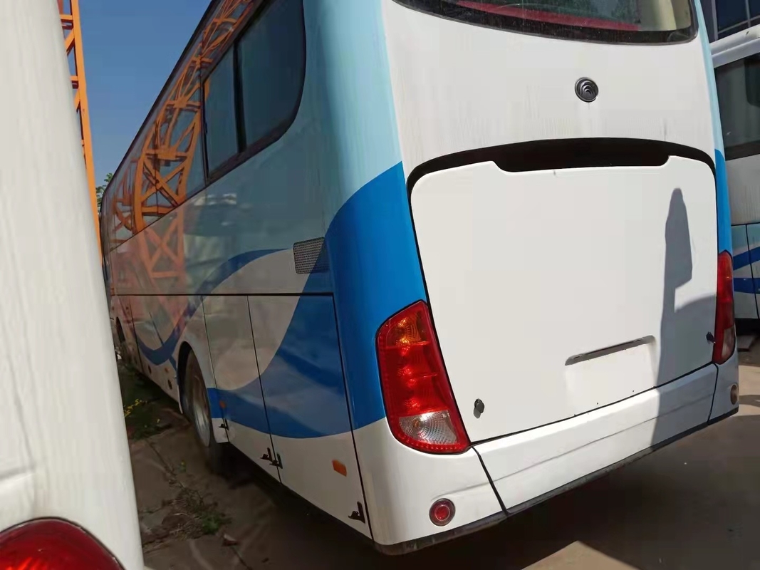 Used Coach Bus Kinglong Brand 51 Seats LHD Rear Engine EURO III
